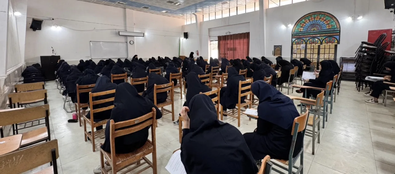 برگزاری آزمون ارزیابی و دوره صفر پایه دهم در دبیرستان نورهدی